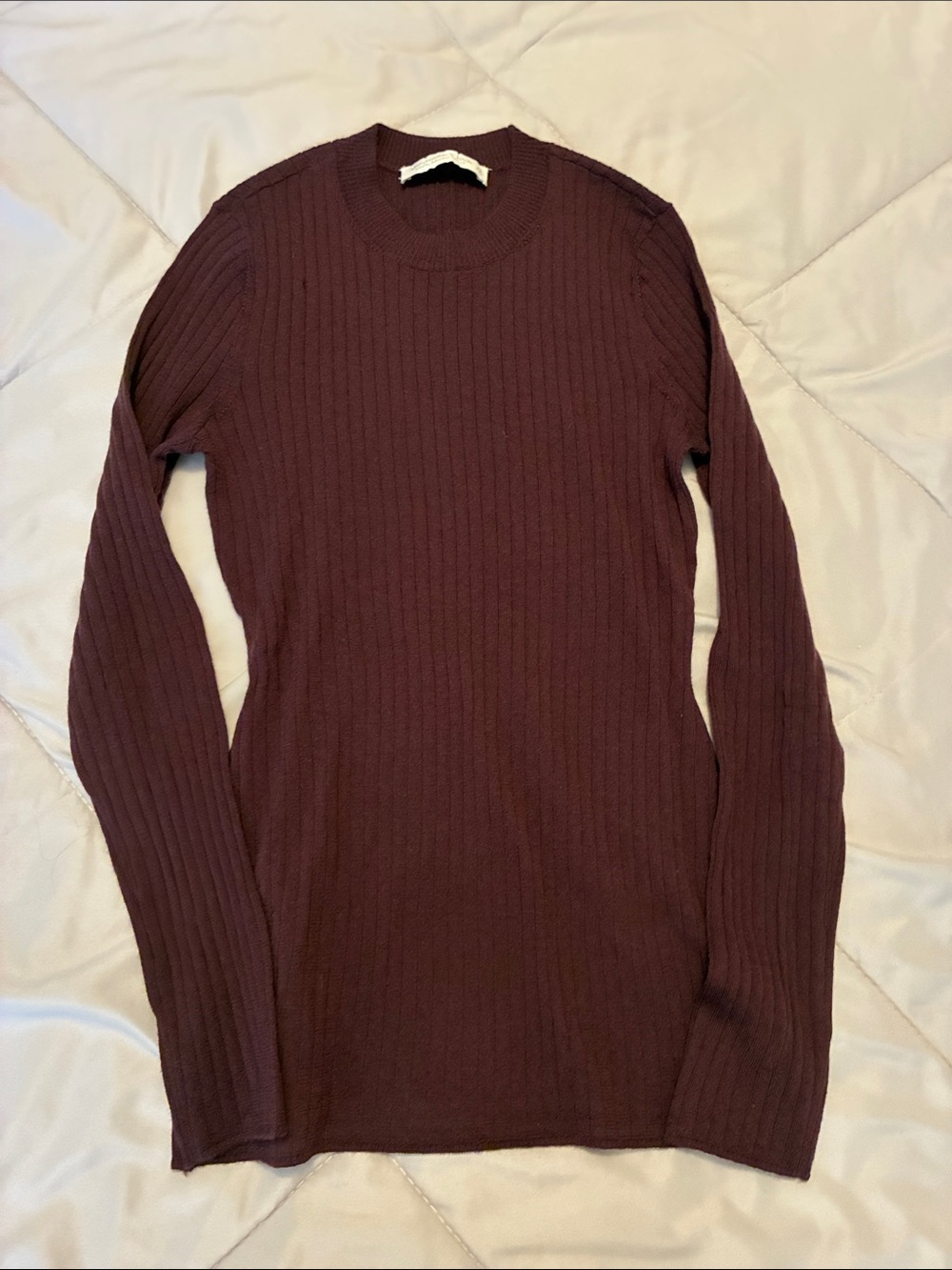100% wool long sleeve